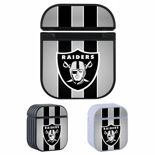 Oakland Raiders American Football Hard Plastic Case Cover For Apple Airpods