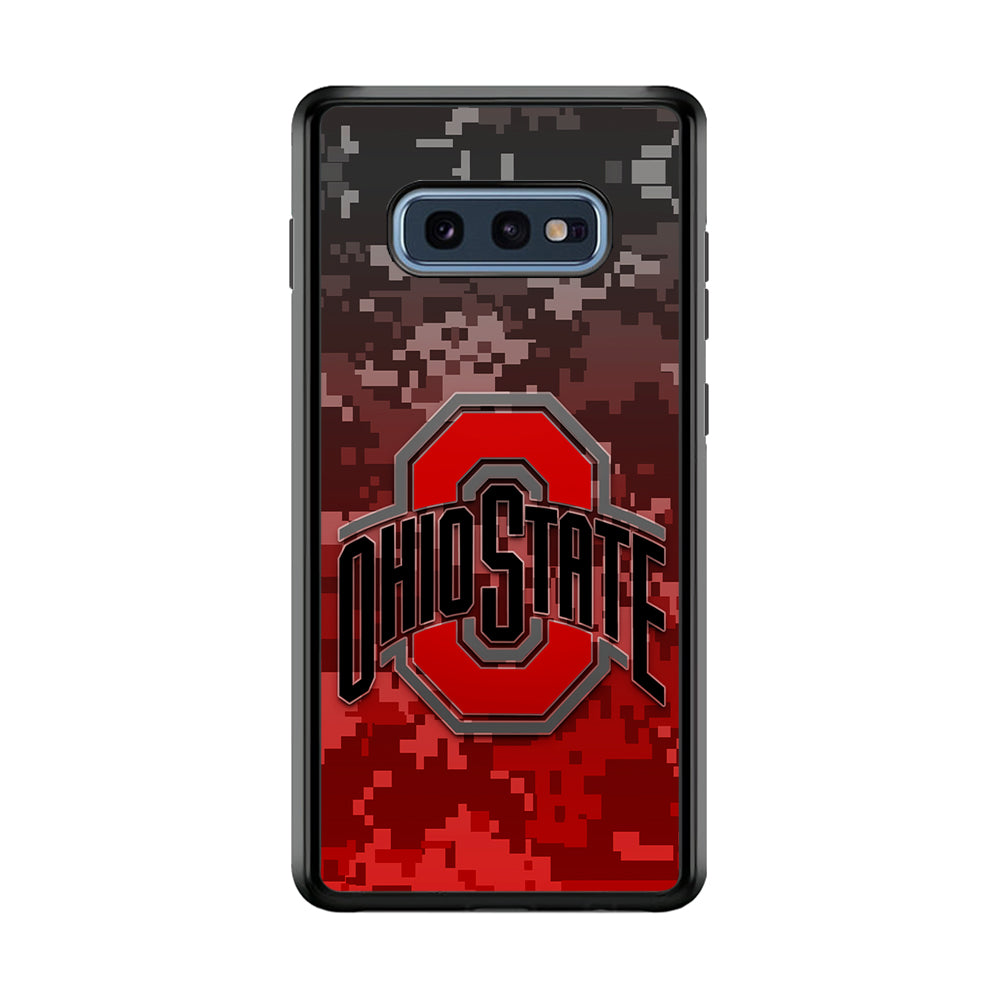 Ohio State Pixel Art Samsung Galaxy S10E Case