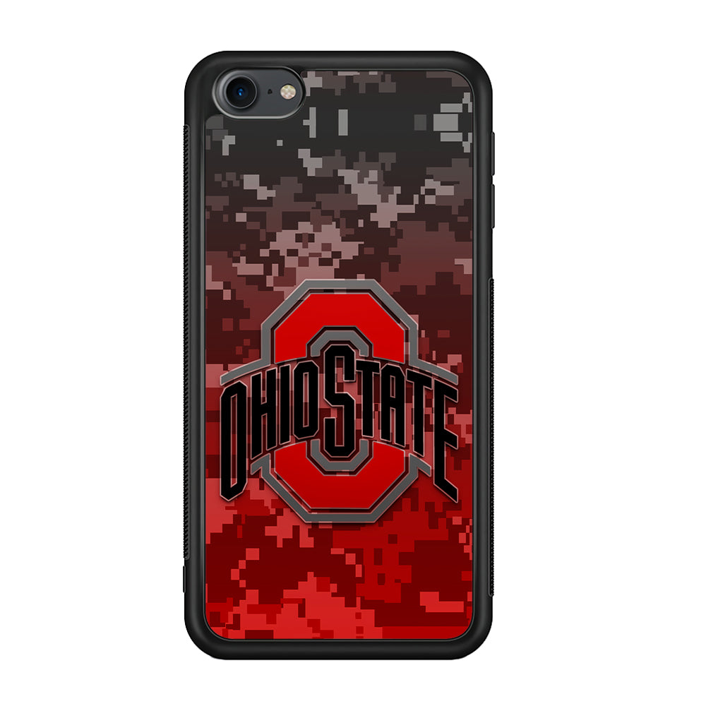 Ohio State Pixel Art iPod Touch 6 Case