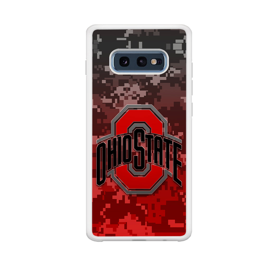 Ohio State Pixel Art Samsung Galaxy S10E Case