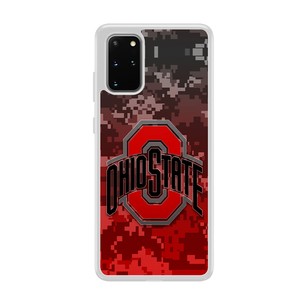 Ohio State Pixel Art Samsung Galaxy S20 Plus Case