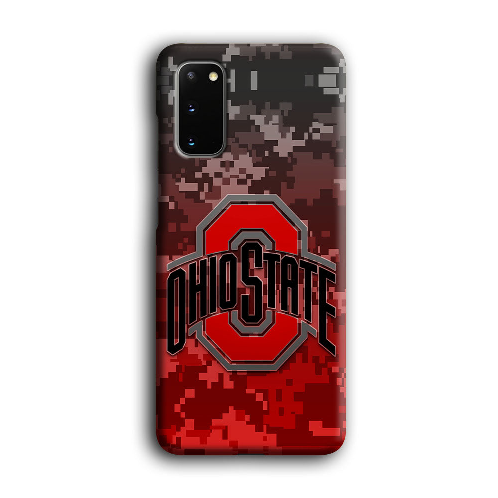 Ohio State Pixel Art Samsung Galaxy S20 Case