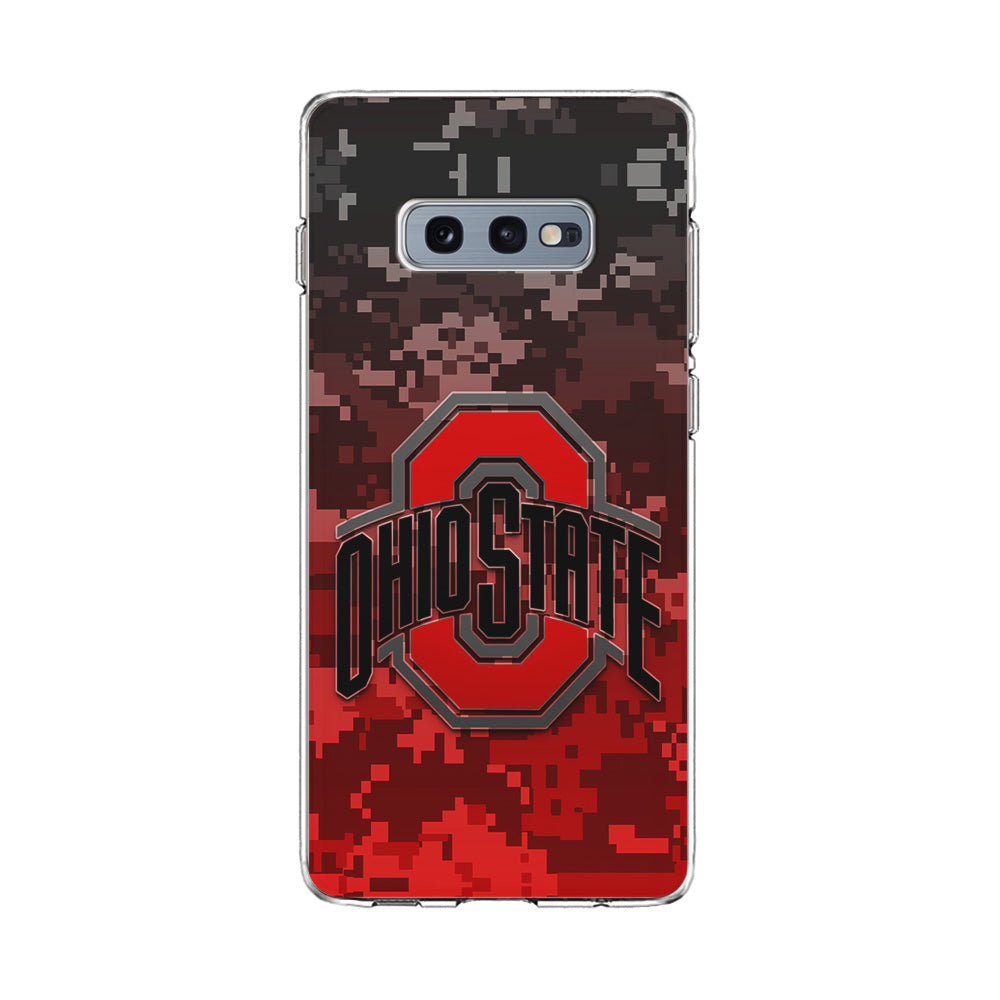 Ohio State Pixel Art Samsung Galaxy S10E Case