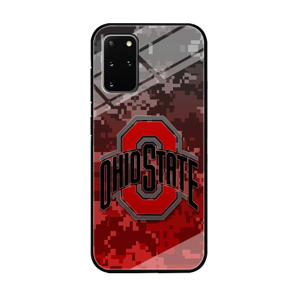 Ohio State Pixel Art Samsung Galaxy S20 Plus Case