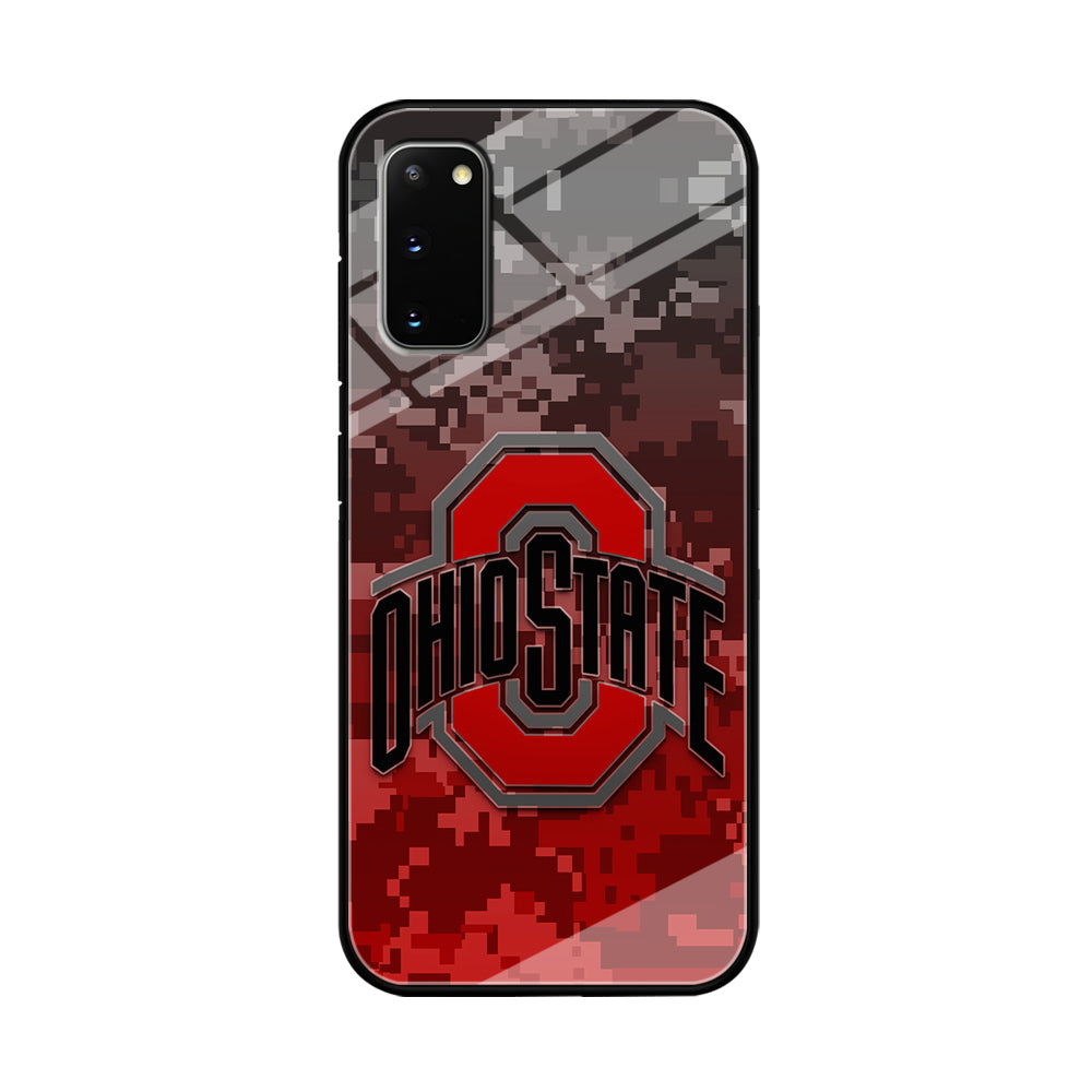 Ohio State Pixel Art Samsung Galaxy S20 Case