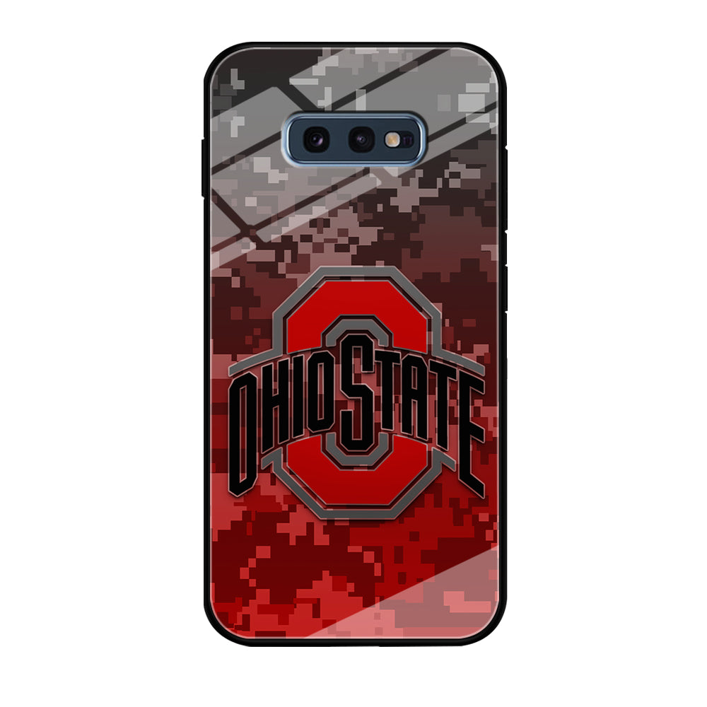 Ohio State Pixel Art Samsung Galaxy S10E Case