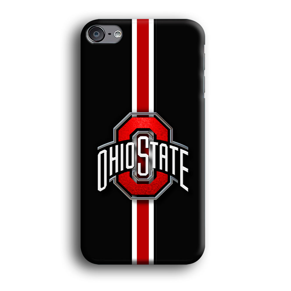 Ohio State White Red Line iPod Touch 6 Case