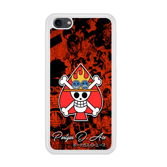 One Piece Ace Logo Comic iPod Touch 6 Case