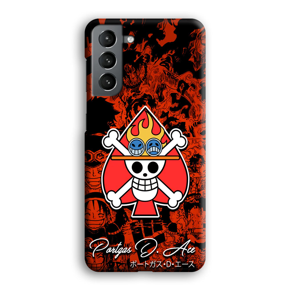 One Piece Ace Logo Comic Samsung Galaxy S22 Case