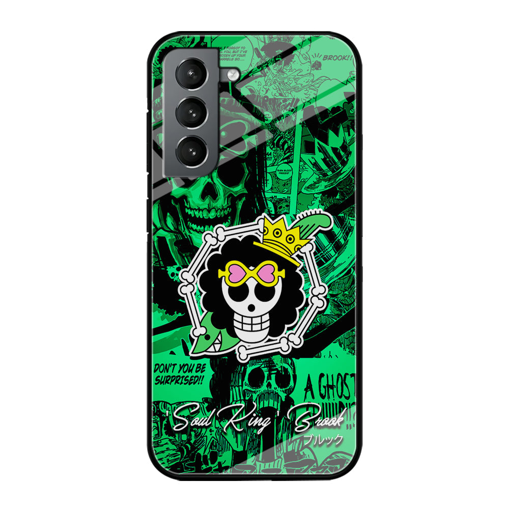 One Piece Brook Logo Comic Samsung Galaxy S24 Case