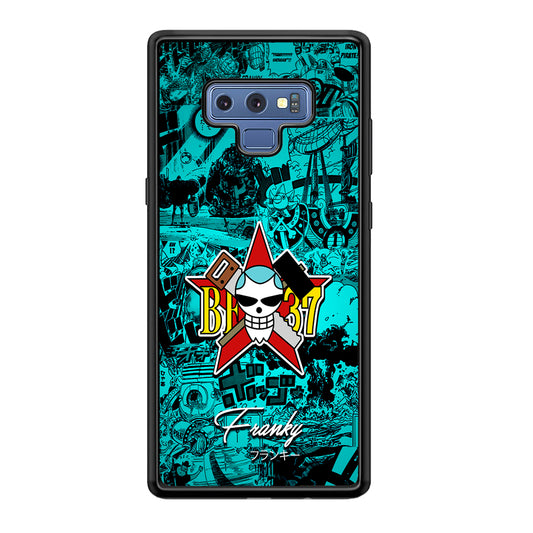 One Piece Franky Logo Comic Samsung Galaxy Note 9 Case