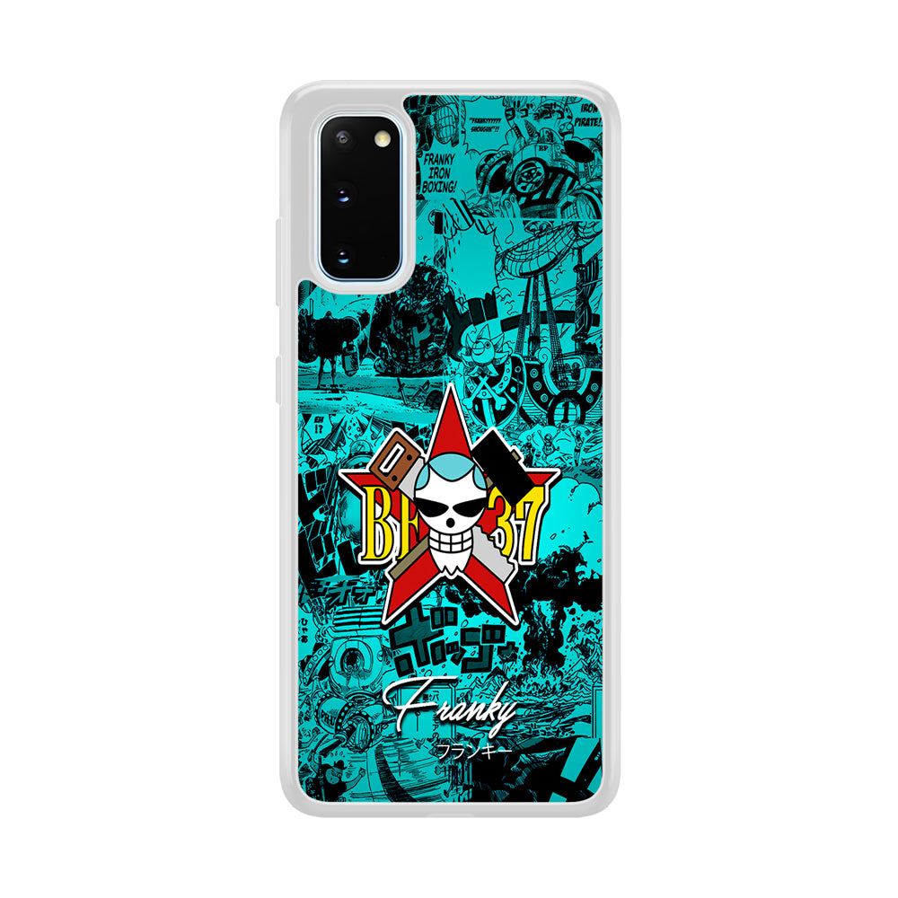 One Piece Franky Logo Comic Samsung Galaxy S20 Case