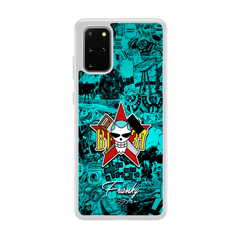 One Piece Franky Logo Comic Samsung Galaxy S20 Plus Case