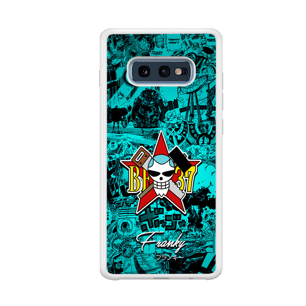 One Piece Franky Logo Comic Samsung Galaxy S10E Case