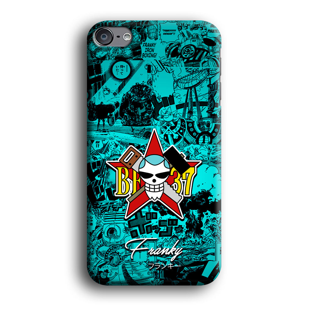 One Piece Franky Logo Comic iPod Touch 6 Case