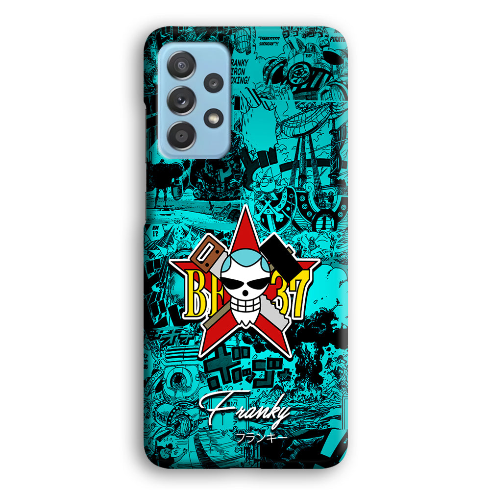 One Piece Franky Logo Comic Samsung Galaxy A52 Case