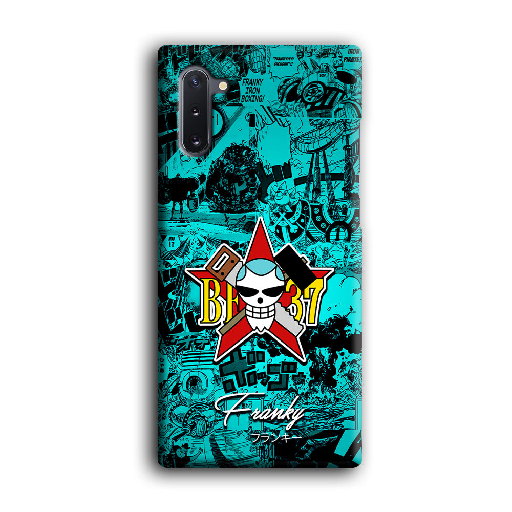 One Piece Franky Logo Comic Samsung Galaxy Note 10 Case