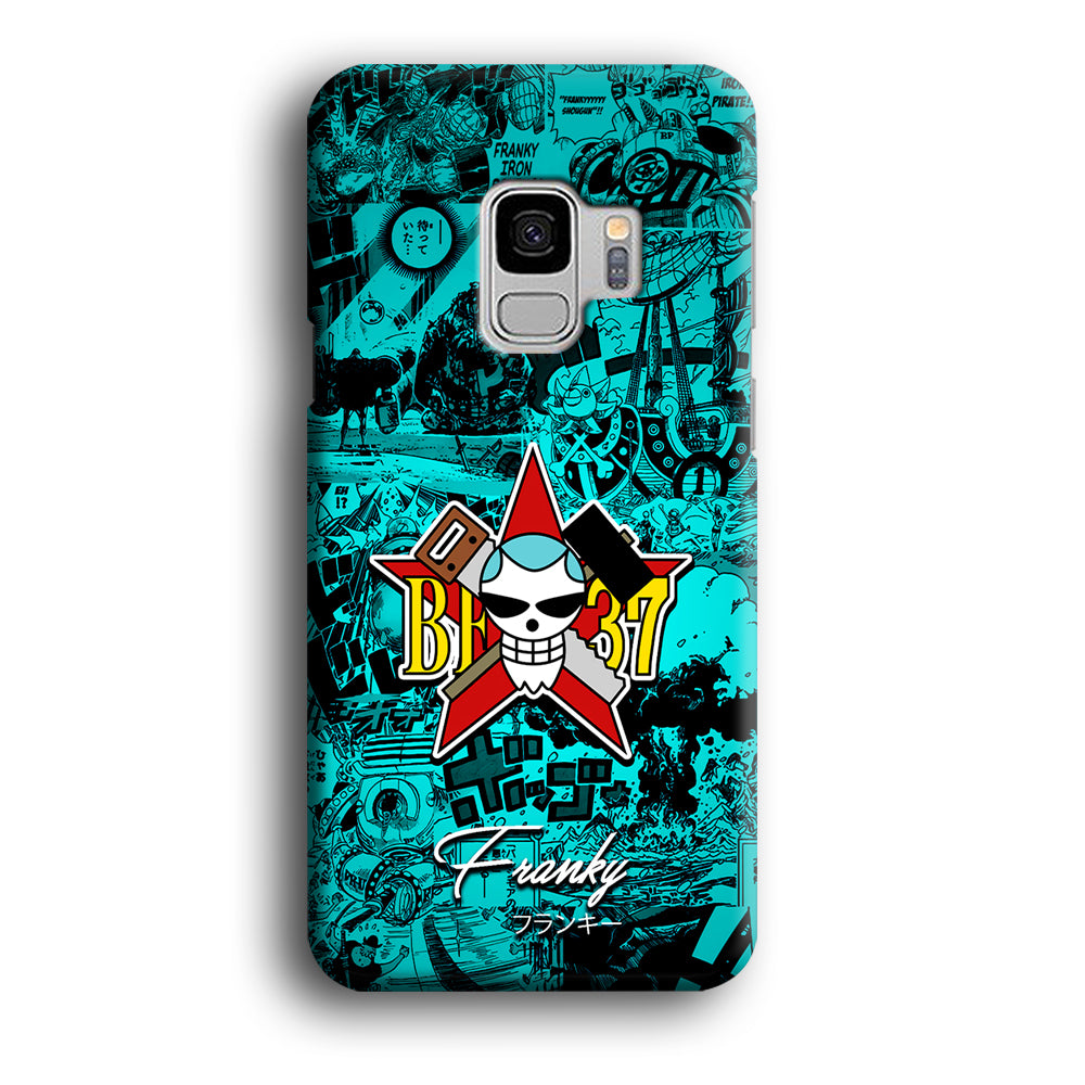 One Piece Franky Logo Comic Samsung Galaxy S9 Case