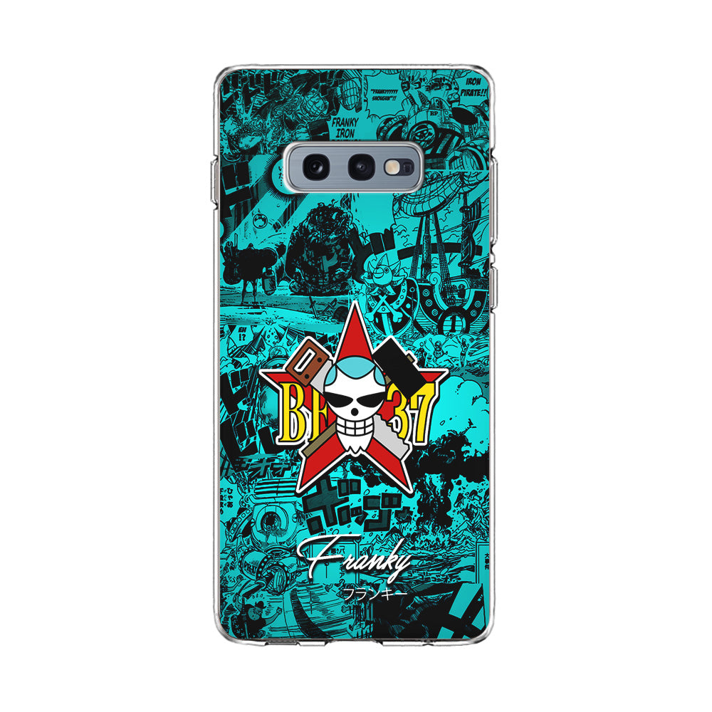 One Piece Franky Logo Comic Samsung Galaxy S10E Case