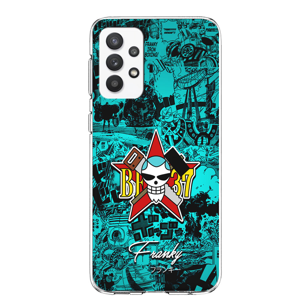 One Piece Franky Logo Comic Samsung Galaxy A32 Case