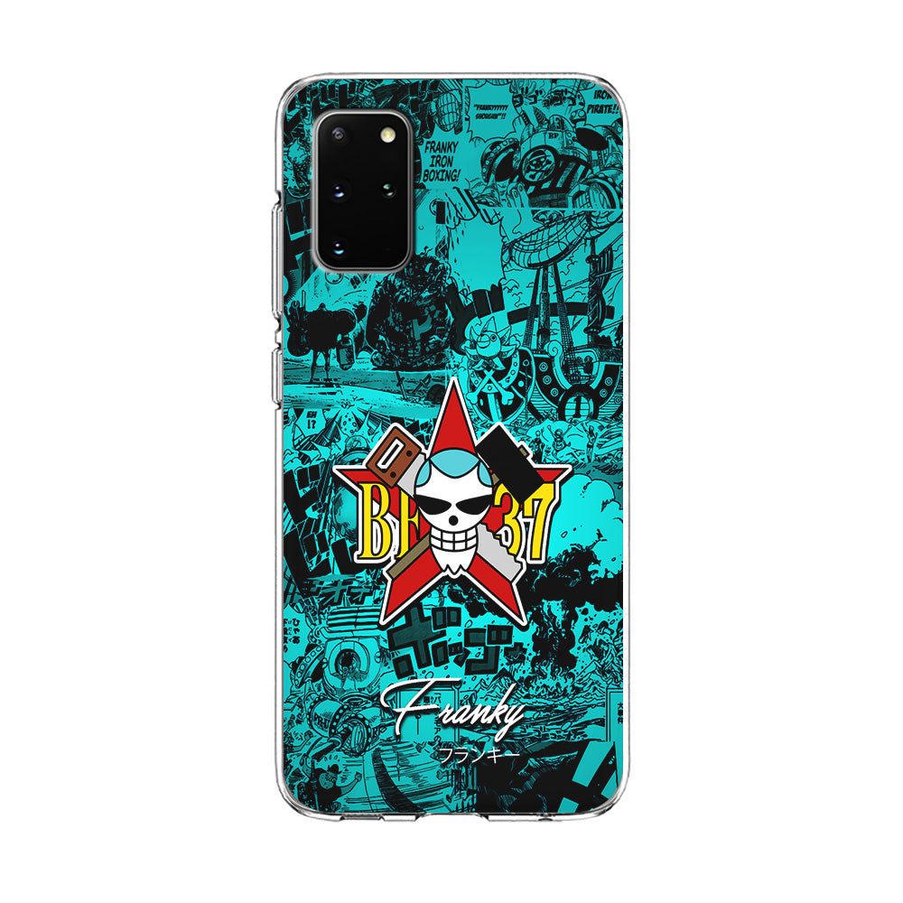 One Piece Franky Logo Comic Samsung Galaxy S20 Plus Case