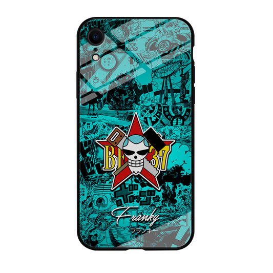 One Piece Franky Logo Comic iPhone XR Case