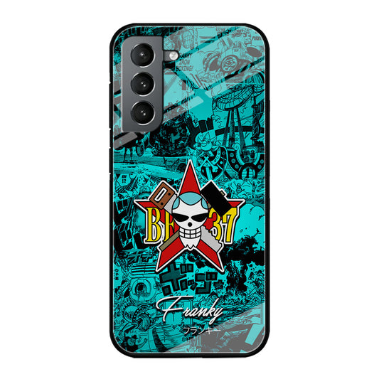 One Piece Franky Logo Comic Samsung Galaxy S24 Plus Case-Phone Case-Tempered Glass Case-Altracase