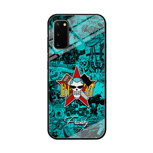 One Piece Franky Logo Comic Samsung Galaxy S20 Case