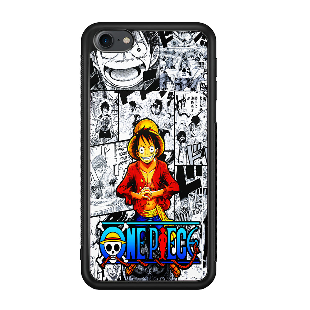 One Piece Luffy Comic iPod Touch 6 Case