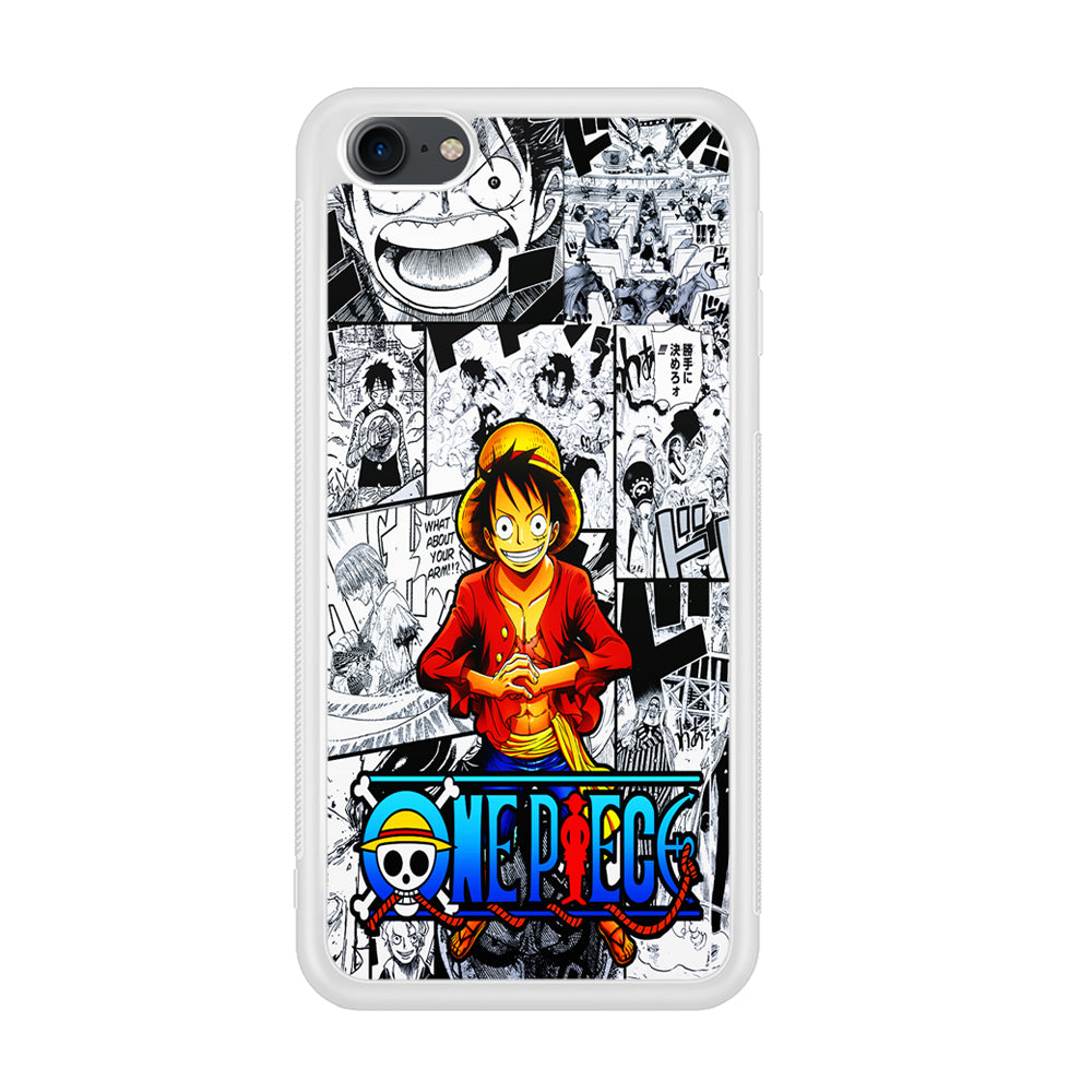 One Piece Luffy Comic iPod Touch 6 Case