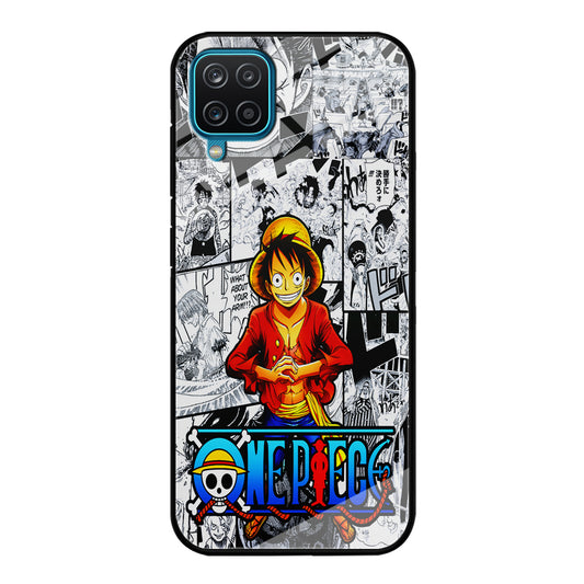 One Piece Luffy Comic Samsung Galaxy A12 Case