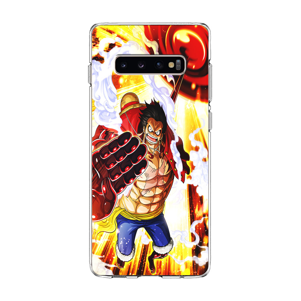 One Piece Luffy Gear Fourth Samsung Galaxy S10 Plus Case