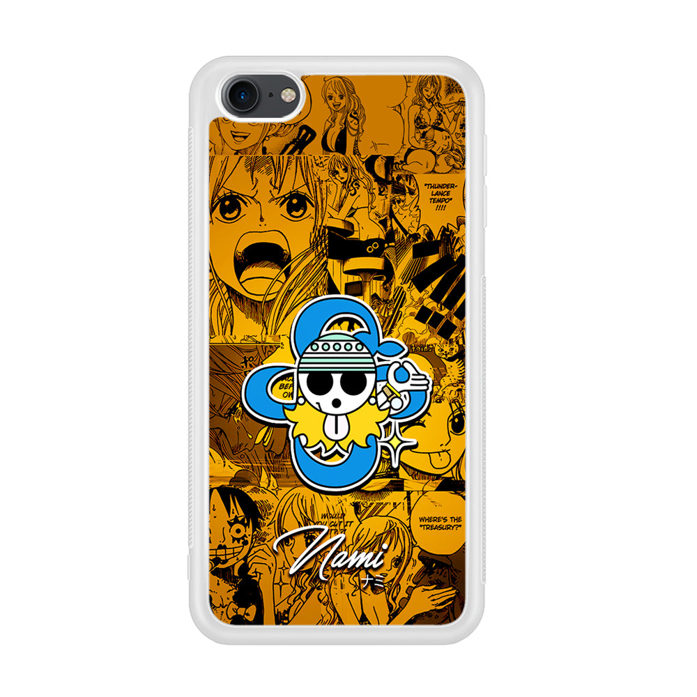 One Piece Nami Logo Comic iPod Touch 6 Case