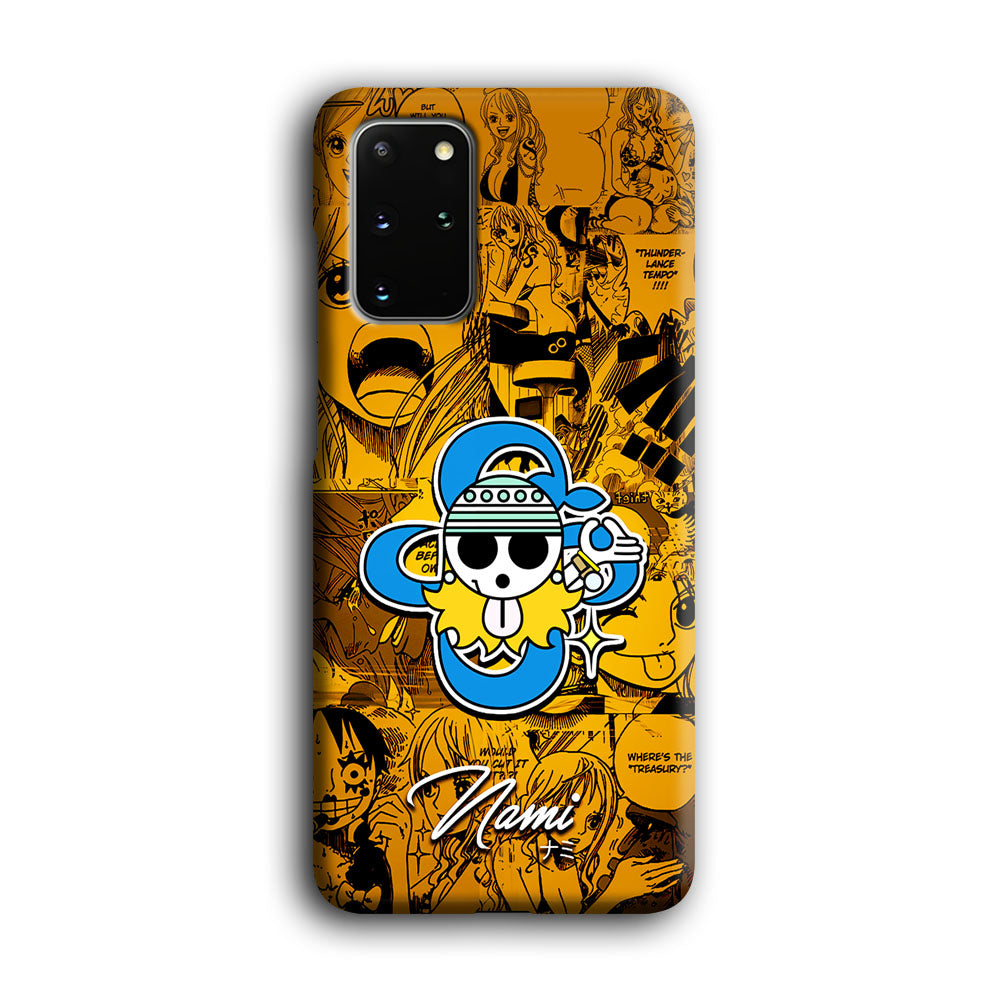 One Piece Nami Logo Comic Samsung Galaxy S20 Plus Case