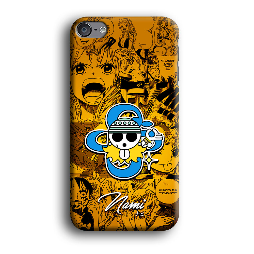 One Piece Nami Logo Comic iPod Touch 6 Case