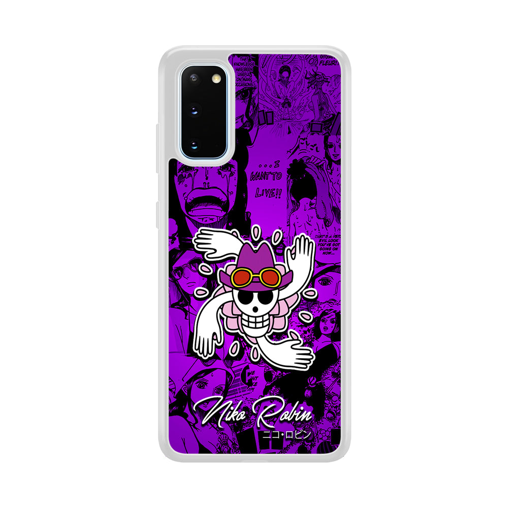 One Piece Robin Comic Samsung Galaxy S20 Case