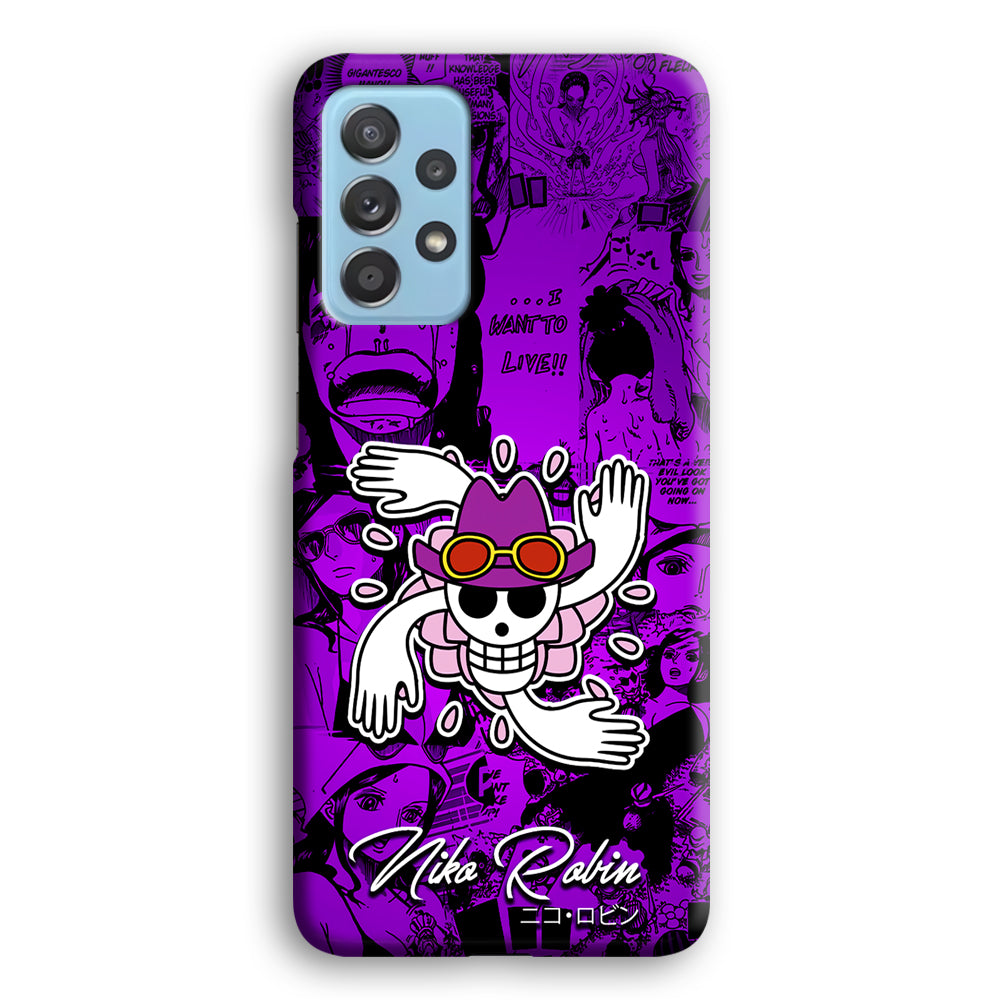 One Piece Robin Comic Samsung Galaxy A52 Case