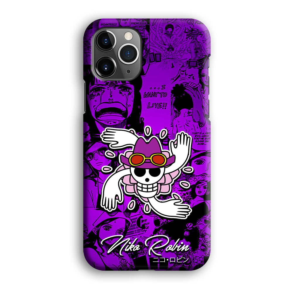 One Piece Robin Comic iPhone 12 Pro Case