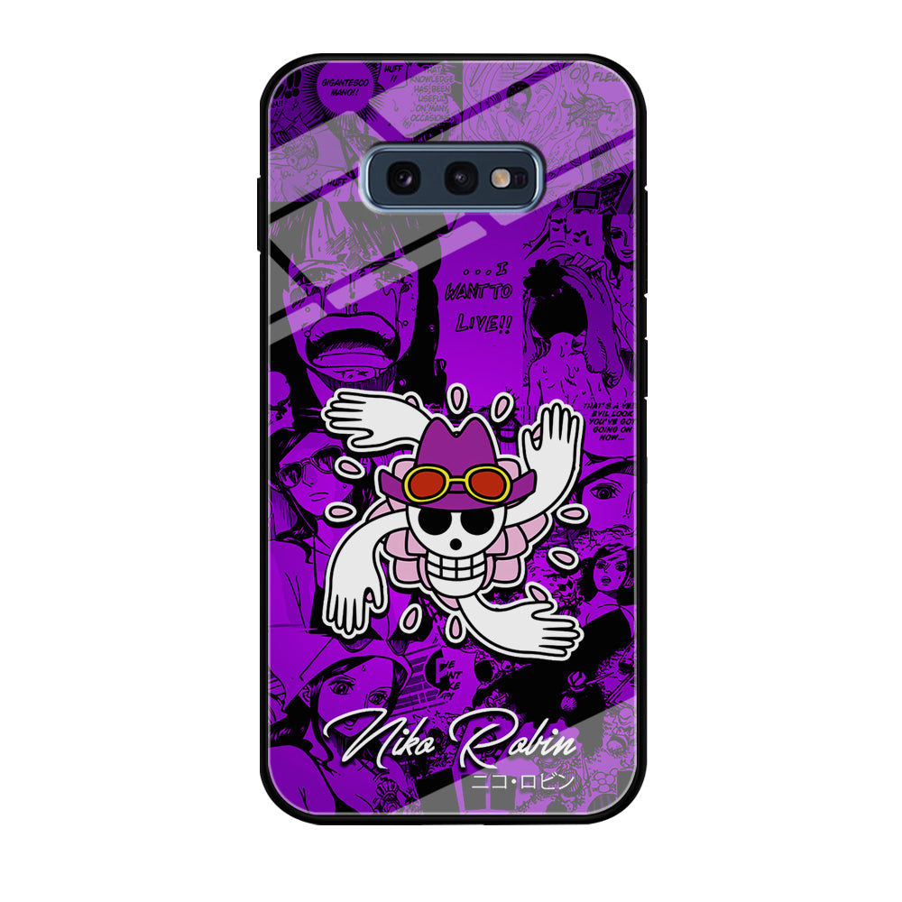 One Piece Robin Comic Samsung Galaxy S10E Case