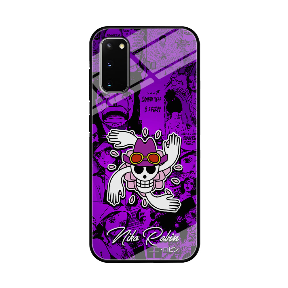 One Piece Robin Comic Samsung Galaxy S20 Case