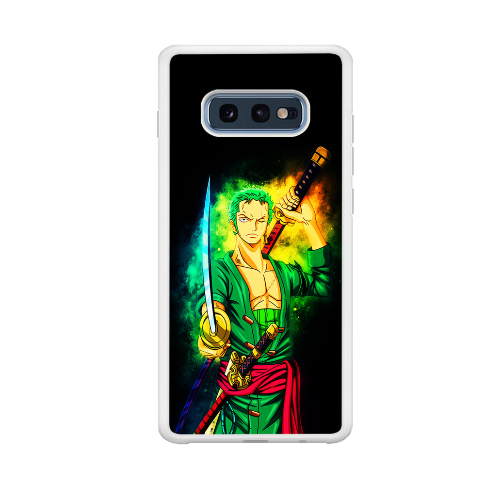 One Piece Roronoa Zoro Art Samsung Galaxy S10E Case