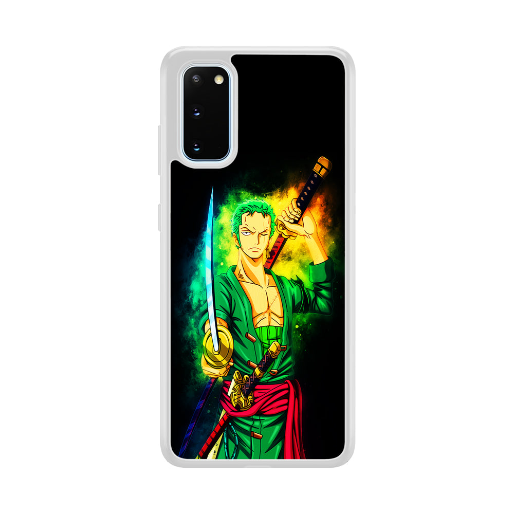 One Piece Roronoa Zoro Art Samsung Galaxy S20 Case