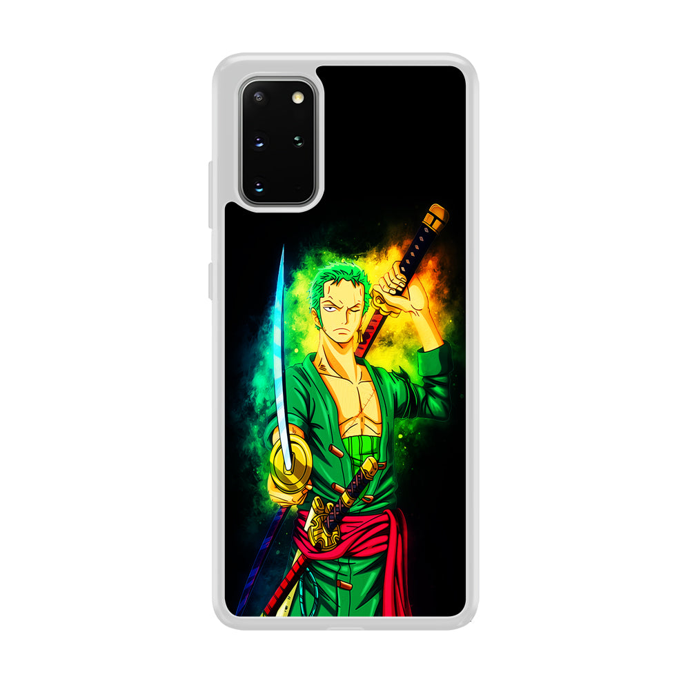 One Piece Roronoa Zoro Art Samsung Galaxy S20 Plus Case