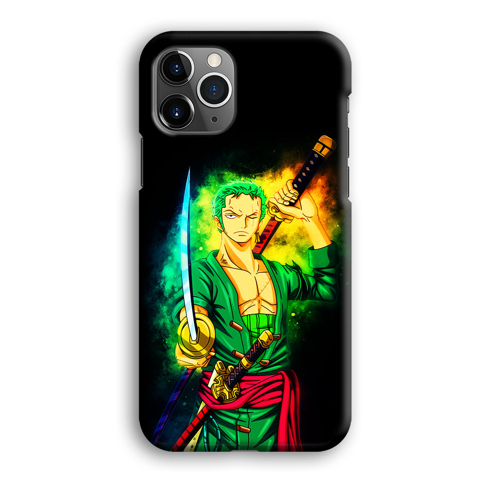 One Piece Roronoa Zoro Art iPhone 12 Pro Case