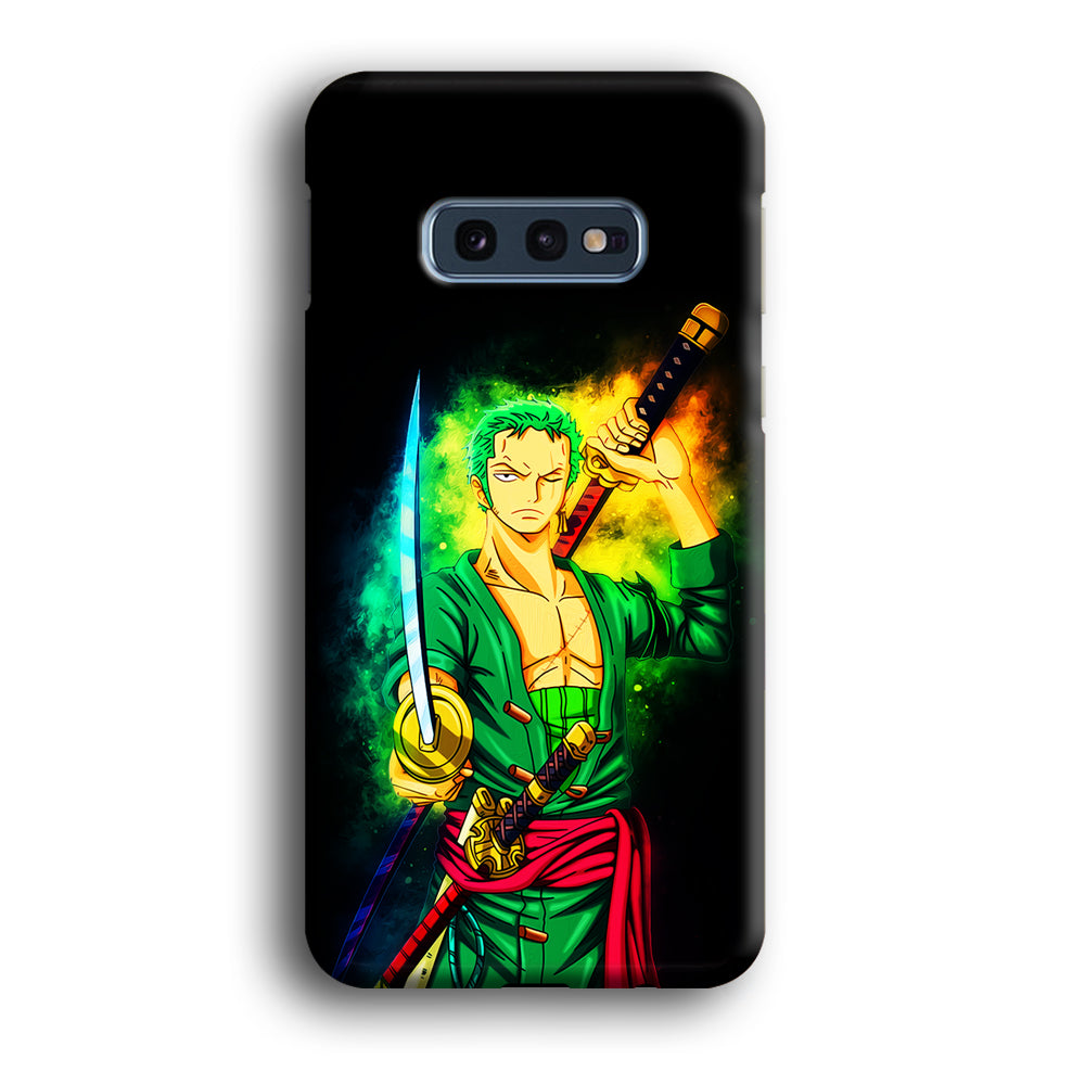 One Piece Roronoa Zoro Art Samsung Galaxy S10E Case