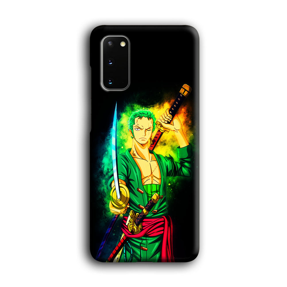 One Piece Roronoa Zoro Art Samsung Galaxy S20 Case