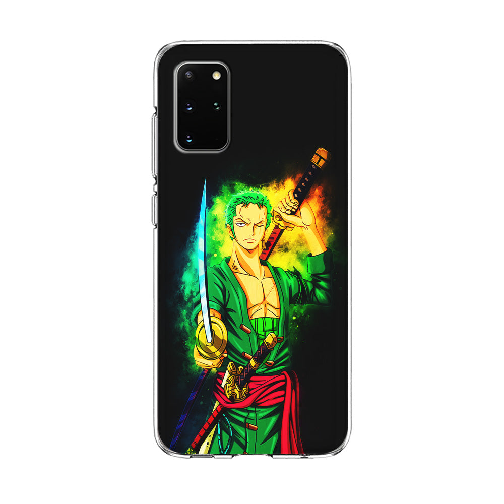 One Piece Roronoa Zoro Art Samsung Galaxy S20 Plus Case