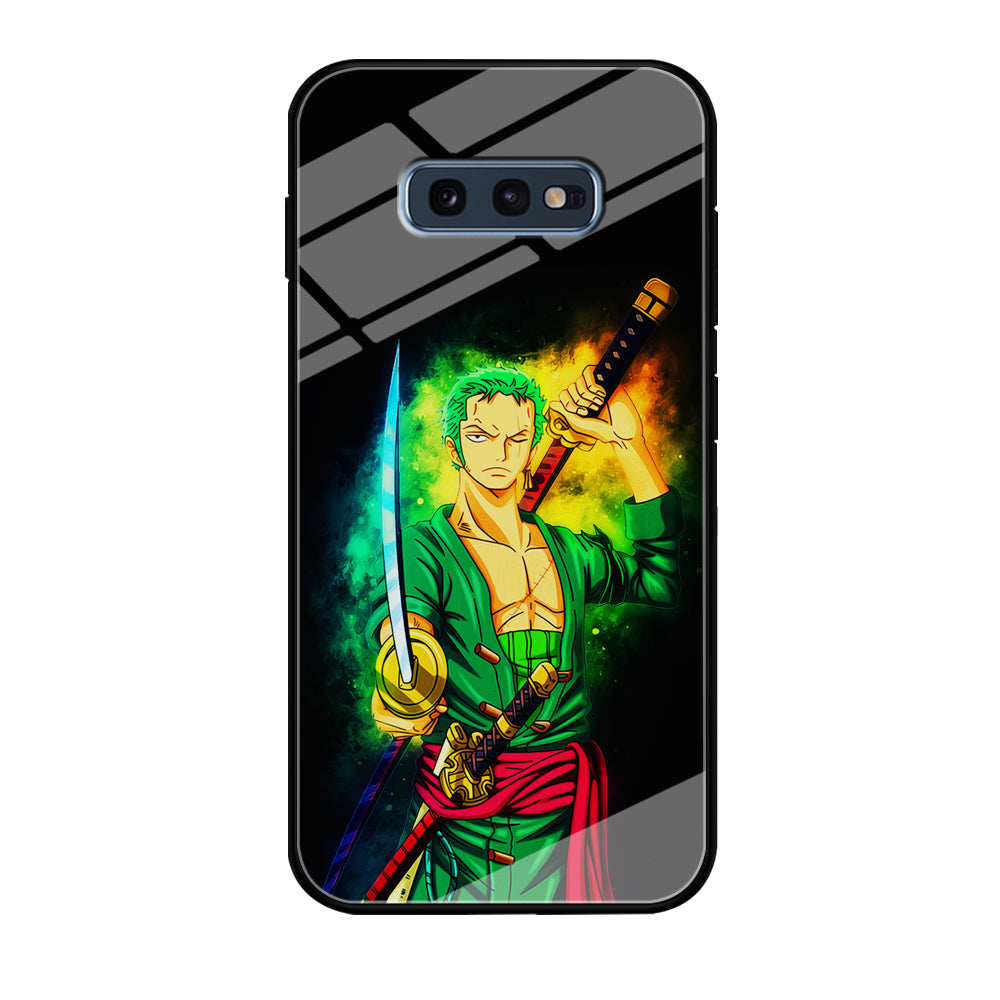 One Piece Roronoa Zoro Art Samsung Galaxy S10E Case