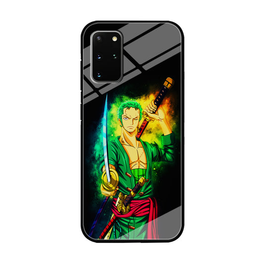 One Piece Roronoa Zoro Art Samsung Galaxy S20 Plus Case