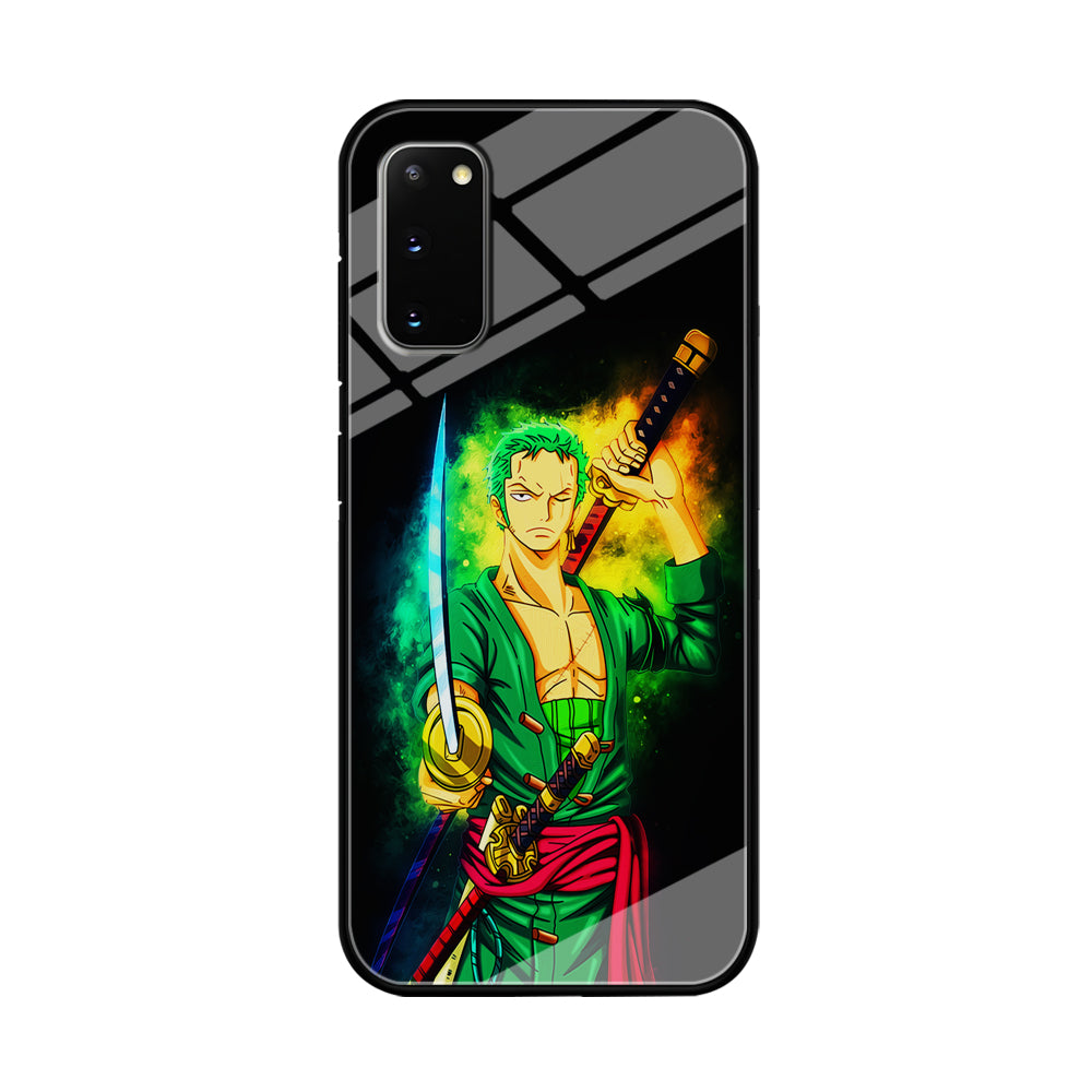 One Piece Roronoa Zoro Art Samsung Galaxy S20 Case